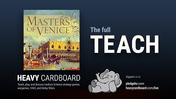 How to Play only - Masters of Venice How to Play by Heavy Cardboard