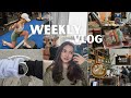 Running improvements grocery haul cafes  markets  weekly vlog
