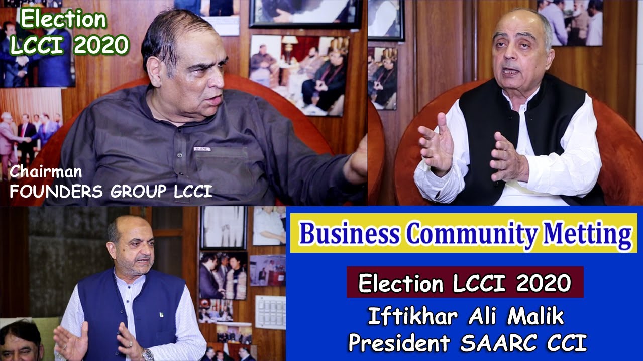 Addressing Business Community Metting Regarding Upcoming Election Lcci 2020 Youtube