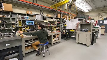 Balancing an ISO 5.5 air bearing spindle