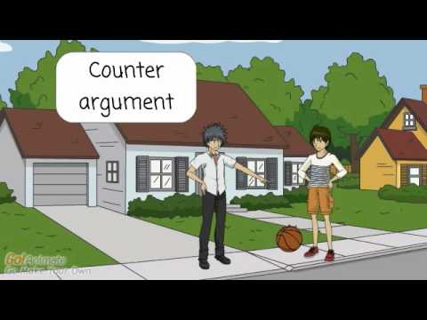 Counter argument example essay