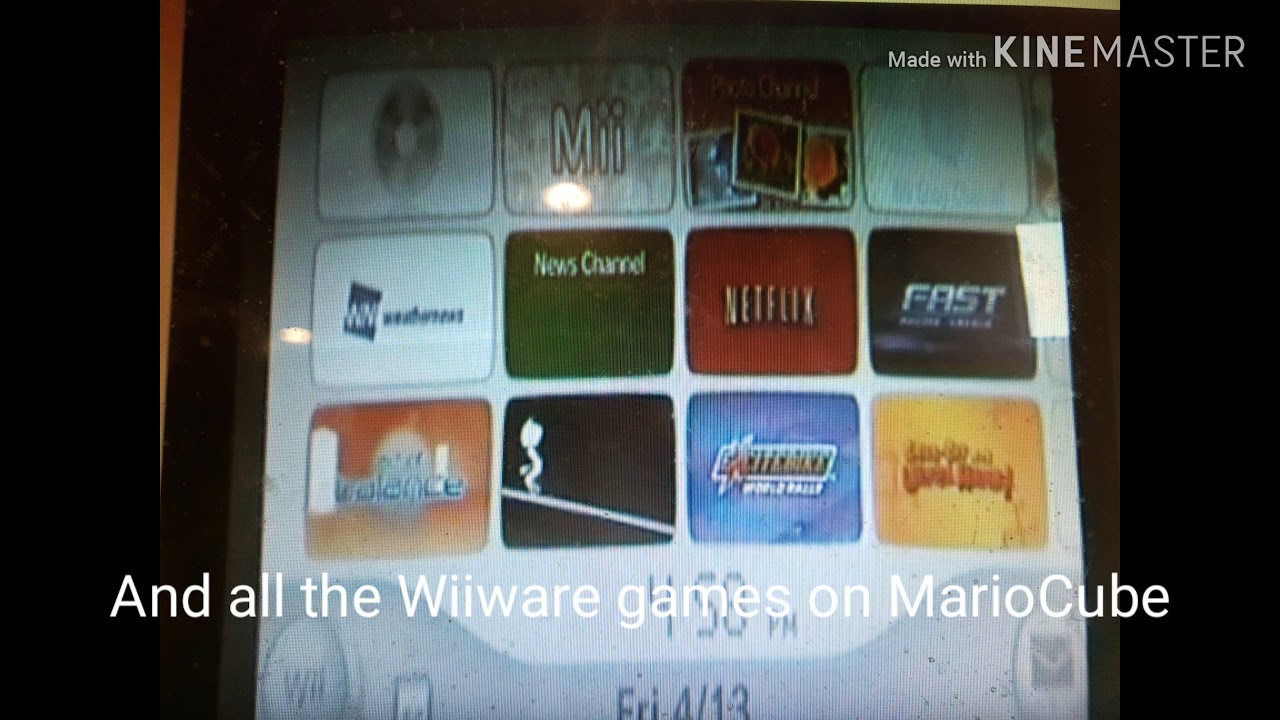 You can download wiiware games YouTube