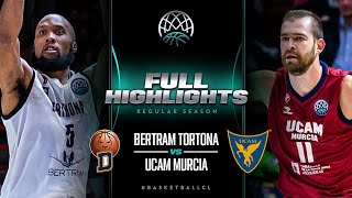 Bertram Derthona Tortona v UCAM Murcia | Full Game Highlights | #BasketballCL 2023