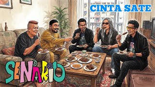 Senario - Cinta Sate (AI-based Generated Lyric Video)