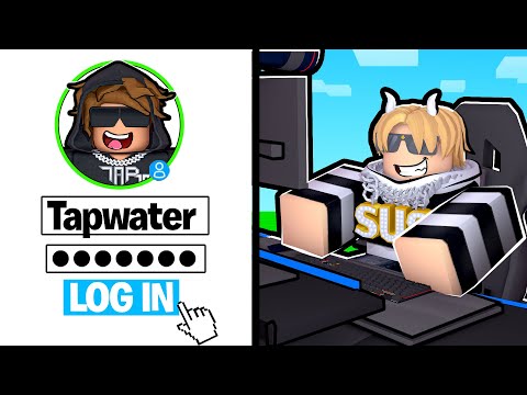 I HACKED TAPWATER'S ACCOUNT.. (Roblox Bedwars)