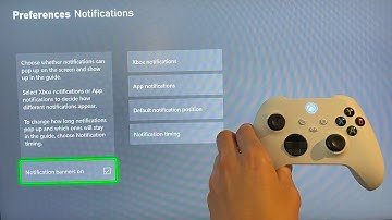 Xbox Series X/S: How to Change Turn On/Off Notifications Banners Tutorial! (For Beginners) 2021