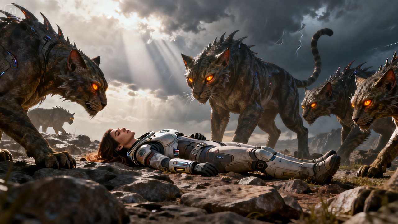 When The Human Fell, Cubs Carried Her — And The Entire Pack Learned What Courage Truly Was