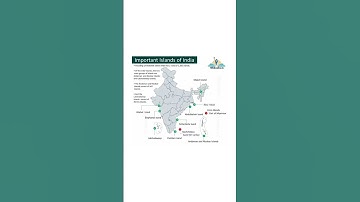 important island of India in map