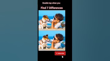 Find 7 Differences between two images #puzzle