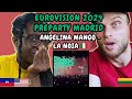 REACTION TO Angelina Mango - La Noia (Live at Eurovision PreParty Madrid) | FIRST TIME WATCHING