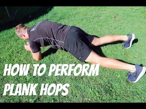 How To Do Plank Hops | Plank Hops Technique