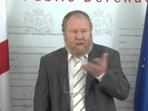 სახალხო დამცველისა და საერთაშორისო მრჩეველთა საბჭოს წევრთა პრესკონფერენცია