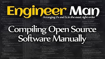 Compiling open source software manually
