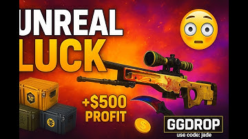 Luckiest GGDrop Battle EVER?! use code:jade