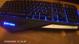 Review Del Teclado Eagle Warrior Tank