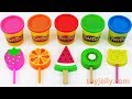 Toy Ice Cream Play Doh Popsicles Learn Colors Baby Toys for Toddlers Kids Kinder Sursrise Eggs