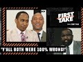 Perk to Stephen A. & JWill's take on the Harden trade: 'Y'all both were 100% wrong!' 👀🍿 | First Take