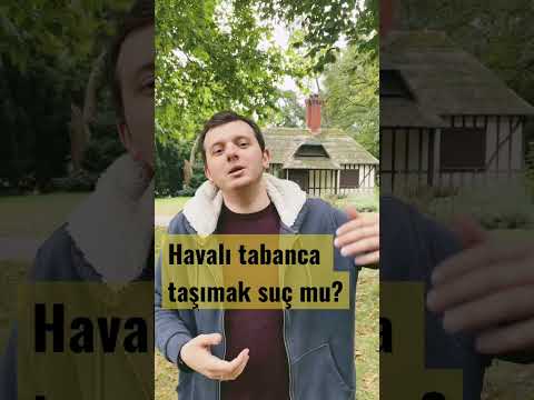 Havalı tabanca taşımak