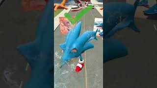 All Size Evolution Tralalero Tralala Fight Vs Udin Din Din Dun 2D 3D Brainrot Big City Garrys Mod