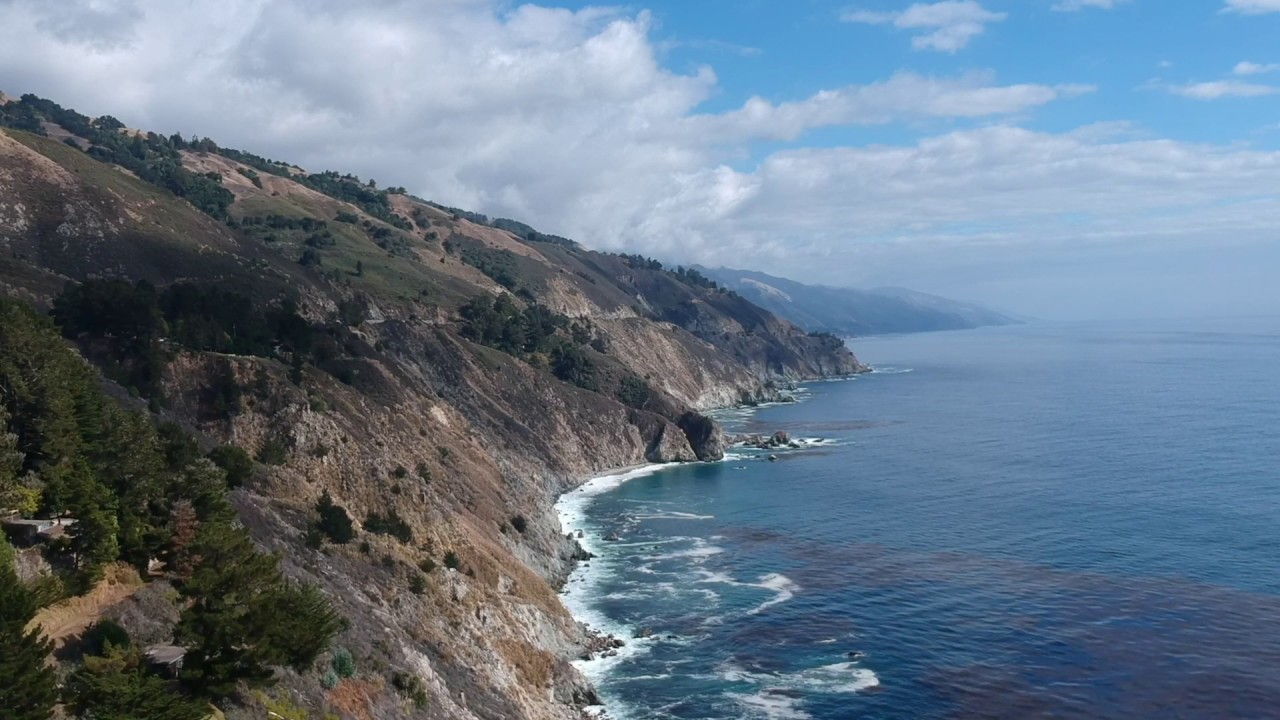 Big Sur & McWay Falls - California Drone Footage