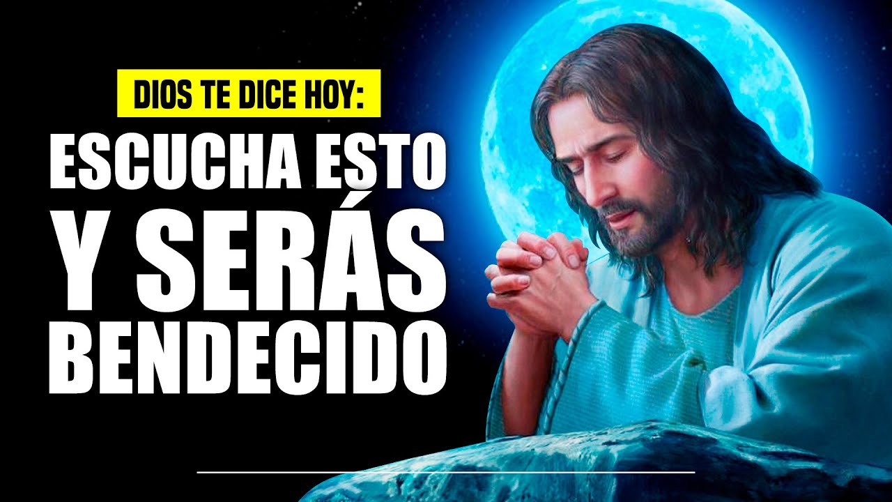 DIOS TE DICE HOY 😇 ¿ME REGALAS UNOS MINUTOS? ESCUCHA ESTO Y SERÁS ...