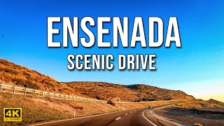 Scenic Drive To Ensenada 4K Baja California Mexico