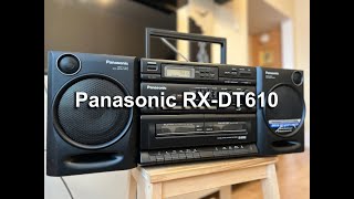 Магнитола Panasonic RX-DT610