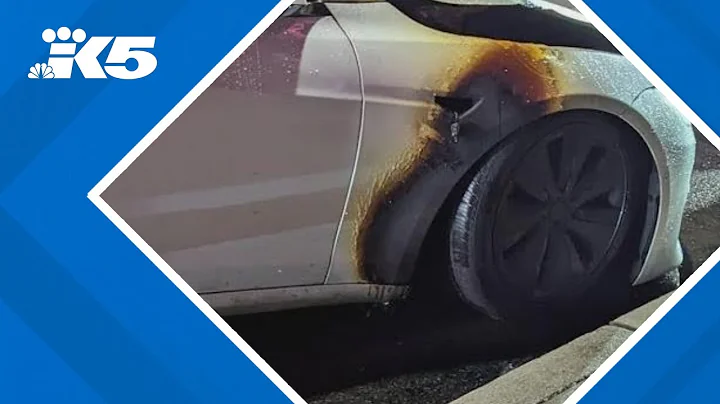 Tesla set on fire in Seattle's Capitol Hill neighborhood as police and FBI investigate