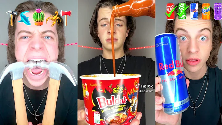 * 1 HOUR * of The Best Luke Did That Spicy TikTok Videos | Spicy Food Compilation