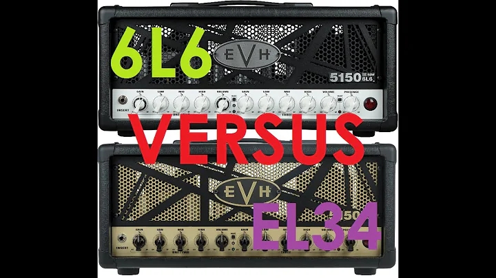 EVH 6L6 vs EVH EL 34