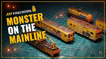 Monster on the Main Line: Building a Dystopian MOW Train 🎃