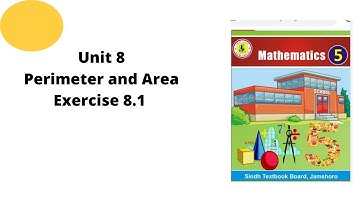 Unit 8 Perimeter and AreaExercise 8.1 class 5 math