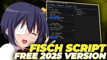 Fisch Scripts Menu [Download 2025] | BEST Roblox x Fisch Executor | Fisch Exploit [FREE Updated]