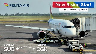 THE NEW RISING STAR! | Pelita Air | A320-200 | Economy Class | IP209 | Surabaya - Jakarta
