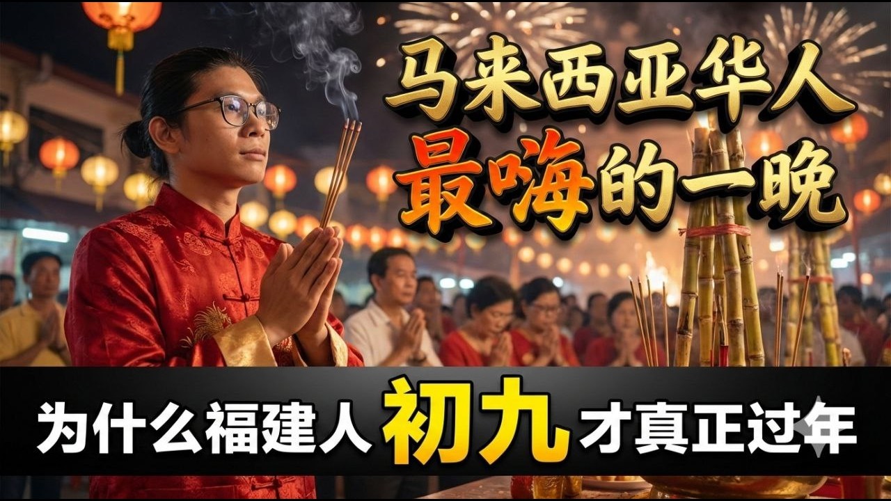 马来西亚这场深夜狂欢竟比除夕还疯｜大马福建人有多重视拜天公｜初九拜天公竟然大过年｜海外华人到底是怎样保留传统信仰