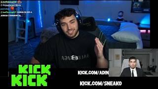 SNEAKO Responds to Adin Ross Stating That He Chooses a Christian-Based Society Over Any Religion
