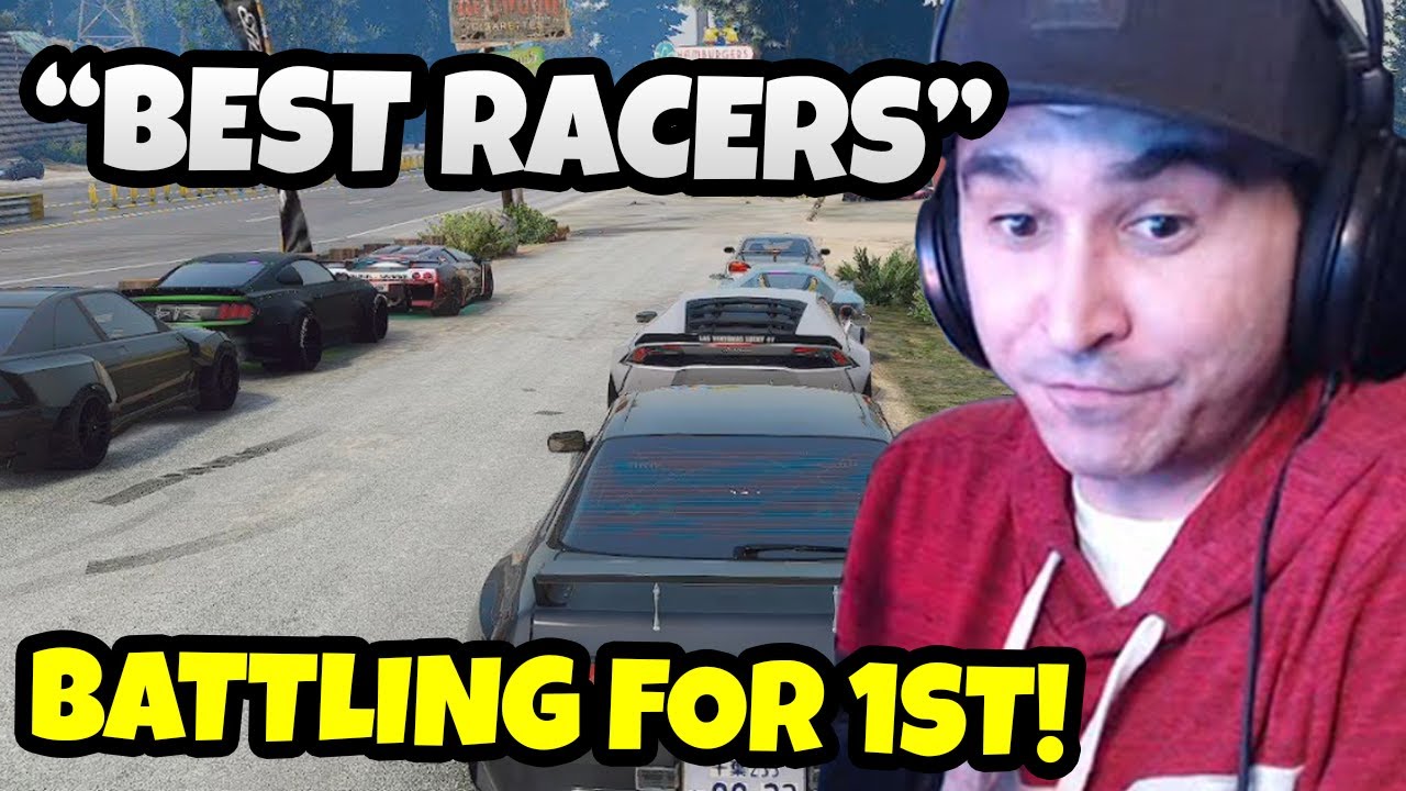 Summit1g BATTLES THE BEST RACERS FOR 1ST PLACE! | GTA 5 NoPixel RP