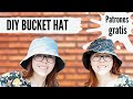 Cómo hacer un bucket hat o gorro de pescador fácil *PATRONES GRATIS* · DIY ·