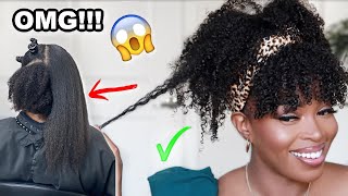 WAYS TO GROW YOUR NATURAL HAIR Crochet Braids Cornrows Headband Wig Clip insI’M SPEECHLESS!!