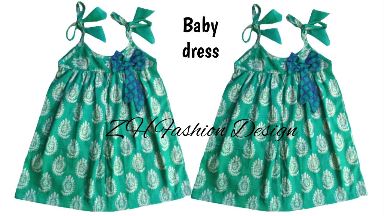 Leftover Pieces Baby Dress Cutting and Stitching/বাচ্চাদের জামা ️ ️