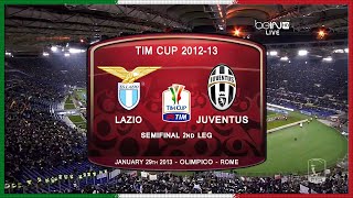 Coppa 2012-13, SF2, Lazio - Juventus