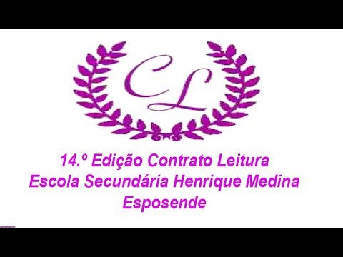 14.&ordm; Contrato Leitura da Escola Secund&aacute;ria Henrique Medina em Esposende