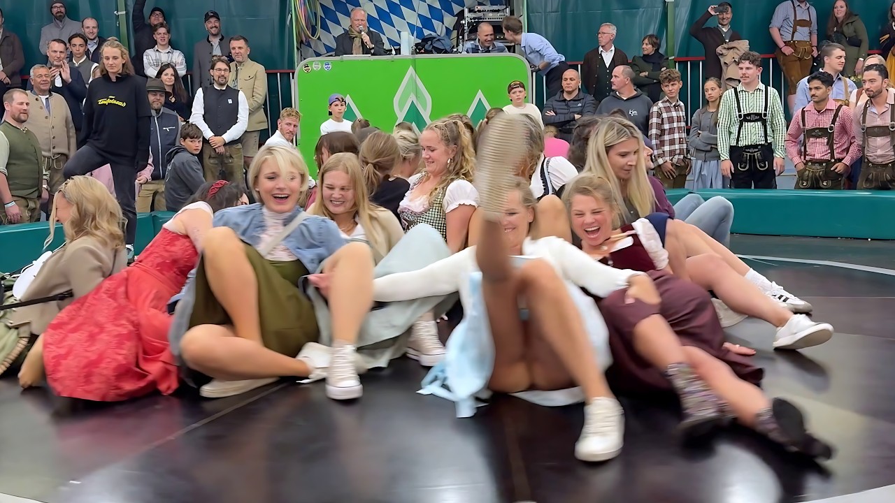 Oktoberfest Adventure: Girls Dominate the Teufelsrad Tradition