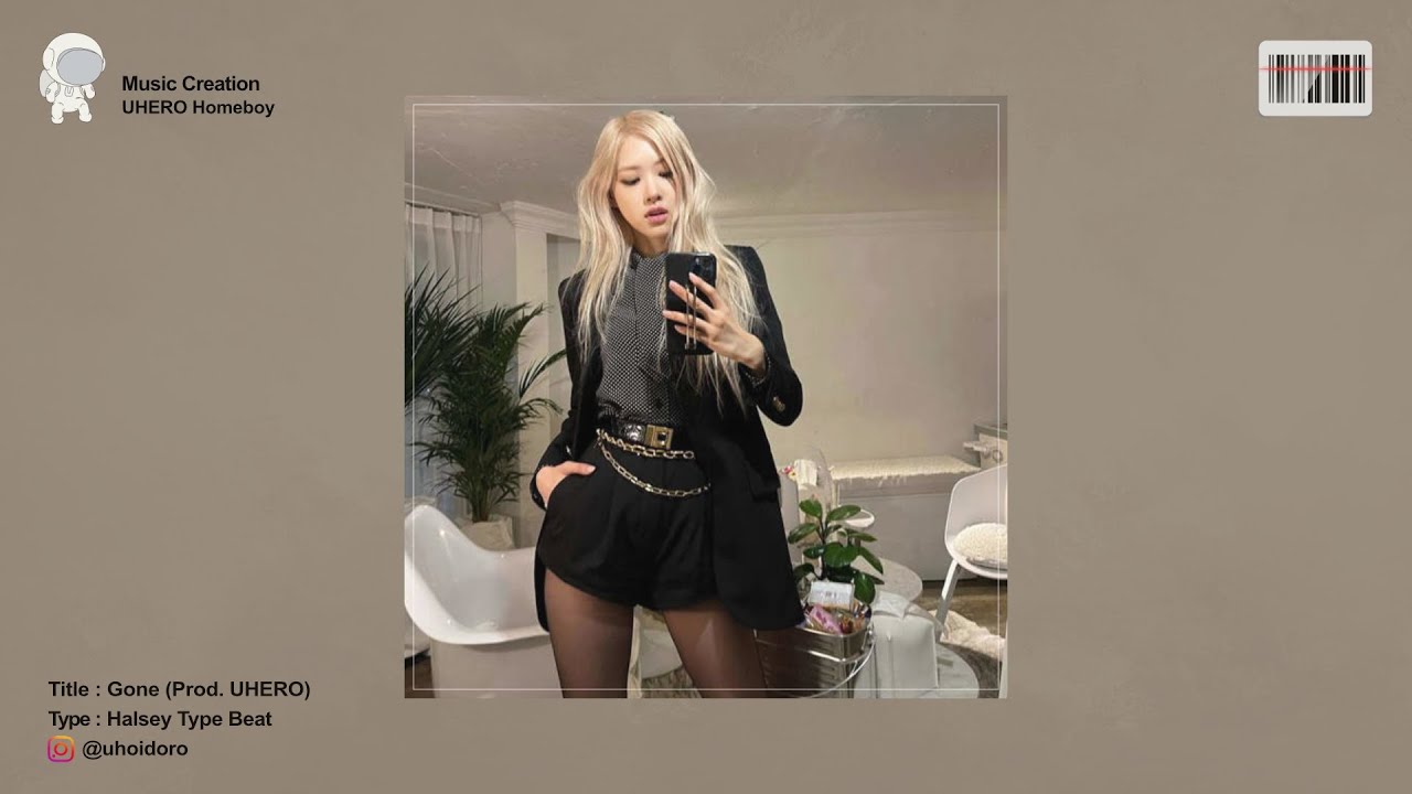 Halsey & ROSÉ Type Beat ‘Gone’ | prod. UHERO