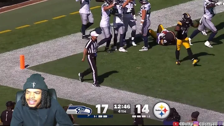 Bro DONT Know Ball... Seahawks vs Steelers NFL Week 2 Highlights (reaction)