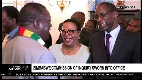 Commission of Inquiry probing Zimbabwe's post-election violence sworn in