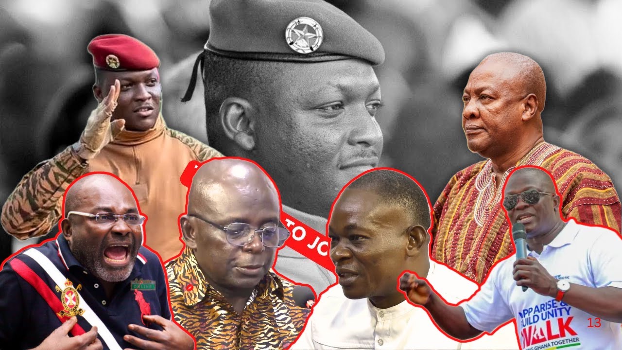 SHOWDOWN ON KUMASI ON LINE TV, Ibrahim Traoré, John Mahama, Ken Agyapong And Bryan Acheampong