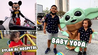 DYLAN SE CORTO LA BOCA | CONOCIMOS A BABY YODA | Family Juega