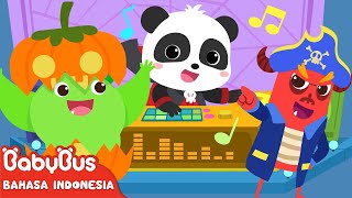 Kuman Pergi Ke Pesta Halloween | Lagu Anak-anak | Selamat Hari Halloween | BabyBus Bahasa Indonesia