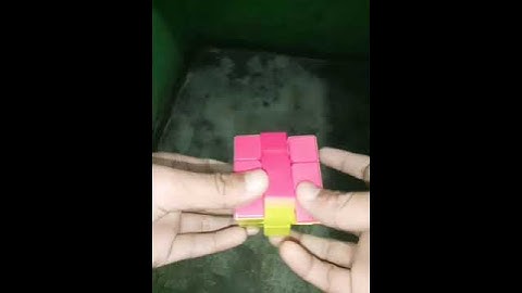 4 cross pattern in Rubik